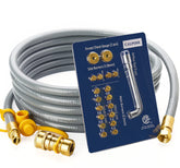 CALPOSE Natural Gas Conversion Kit 15 ft hose and fittings