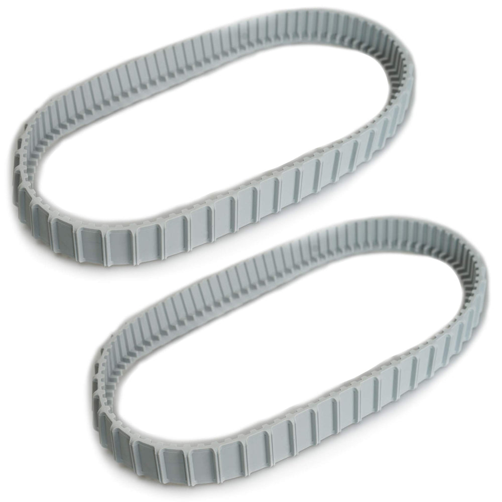 Calvana replacement gray tracks for Maytronics Dolphin front view
