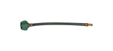 Camco Pigtail Propane Hose Connector 20-inch black model front view