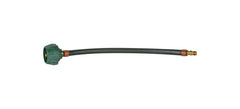 Camco Pigtail Propane Hose Connector 20-inch black model front view