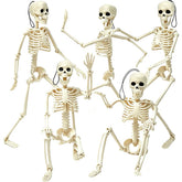 CAMIRUS 5PACK Halloween skeleton decorations front view