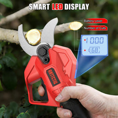 Carrying case included with Anttctig Electric Pruning Shears