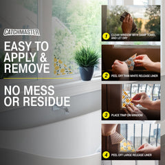 Catchmaster Fly Trap packaging showing lemon design