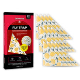 Catchmaster Fly Traps 12PK Lemon Yellow front view