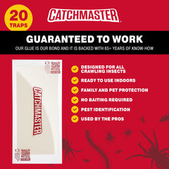 Catchmaster glue trap showing adhesive surface