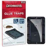 Catchmaster Mouse & Insect Glue Trap front view with packaging