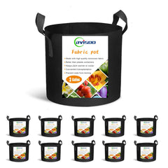 Cavisoo 3 Gallon Grow Bags front view