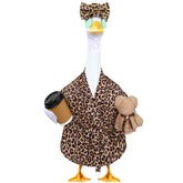 Celltestria Lady Goose Outfit bathrobe costume set with bear doll and coffee cup