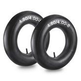 Cenipar 4.80/4.00-8 tire inner tubes front view, pack of 2