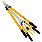 Centurion 3-Piece Lopper, Hedge Shear & Pruner Set in yellow