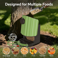 Centvicam Wild Bird Feeder with assorted bird food options displayed