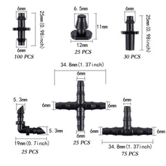 CESTAME 4-way Connector from the irrigation fittings