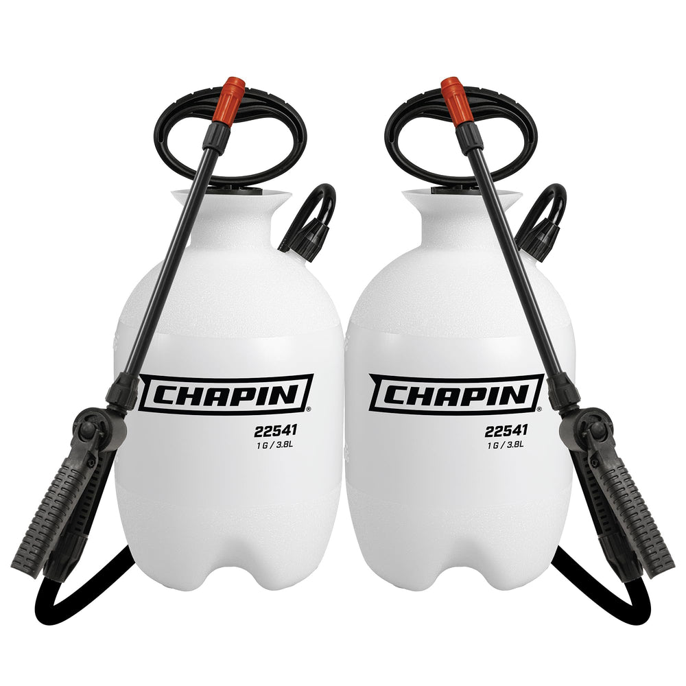 CHAPIN 1-Gallon Foaming Pump Sprayer front view with translucent tank