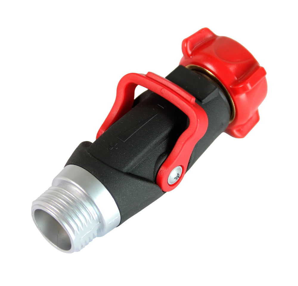 CHAPIN Deluxe 1-Way Garden Hose Shut-Off Connector front view