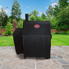 Char-Griller Grill Cover with extendable design