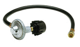 Charbroil Universal Hose and Regulator 20-inch black model front view