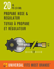 Charbroil Universal Hose and Regulator 20-inch packaging front