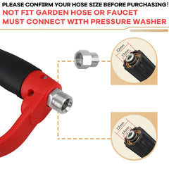 CHAVOR Pressure Washer Gun nozzle tips arranged