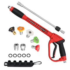 CHAVOR Pressure Washer Gun with extension wand front view