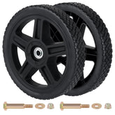 CheeMuii 10-inch lawn mower wheel front view