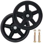 CheeMuii 12-inch lawn mower wheel front view