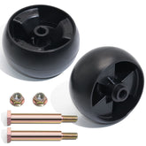 CheeMuii Lawn Mower Deck Wheels Kit with two 5-inch wheels