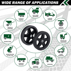 CheeMuii lawn mower wheel side view