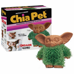Chia Pet Gremlins Gizmo terracotta planter with seeds