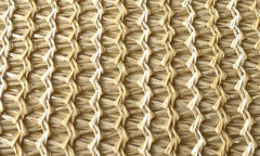 Chicken Saddle in sand mesh protecting hen's back