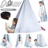 Chihee Sensory Swing Light Gray front view