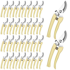 Chumia 30 Pack Garden Shears beige front view