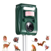 CIIC Adjustable-Mode Solar Ultrasonic Animal Repellent device front view