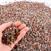 CJGQ 7lb mix lava rocks for plants in multi-colour display