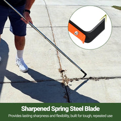 CKLT Crack Weeder with L-shaped spring-steel blade