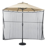 Classic Accessories 68 Inch Umbrella Shade Screen front view