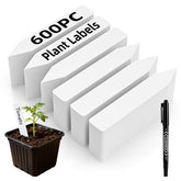 CLEANGOR 600Pcs Plant Labels with Marker Pen, front view