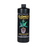 Clonex Clone Solution 1 Quart liquid nutrient bottle front view