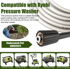 Close-up of Ahuliao Pressure Washer Hose interface