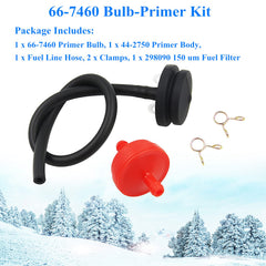 Close-up of AILEETE 66-7460 Primer Bulb in black