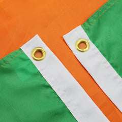 Close-up of AZ FLAG Ireland Flag's reinforced edges