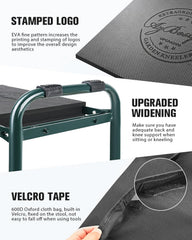 Close-up of AZBESTPRO Garden Kneeler's EVA texture for comfort