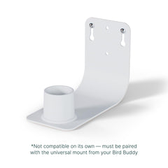 Close-up of Bird Buddy Wall Mount screws and installation details