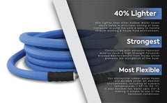 Close-up of BLUBIRD AG-LITE hose flexibility at low temperature