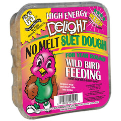 Close-up of C&S High Energy Delight No Melt Suet Dough cake