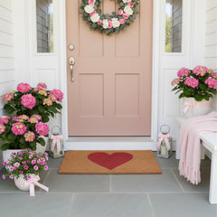 Close-up of Calloway Mills Madison Heart Doormat texture