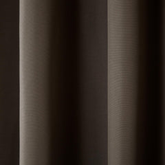 Close-up of chocolate colour fabric of Exclusive Home Outdoor Curtains