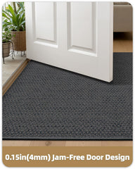 Close-up of Color&Geometry indoor door mat texture