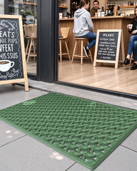 Close-up of DEXI Rubber Doormat texture