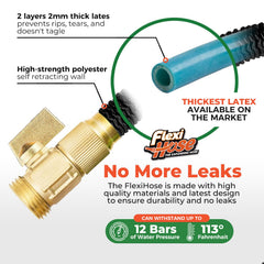 Close-up of Flexi Hose 3750D elastic outer fabric
