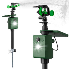 Close-up of G-Jyuncyou animal repeller showing adjustable nozzle